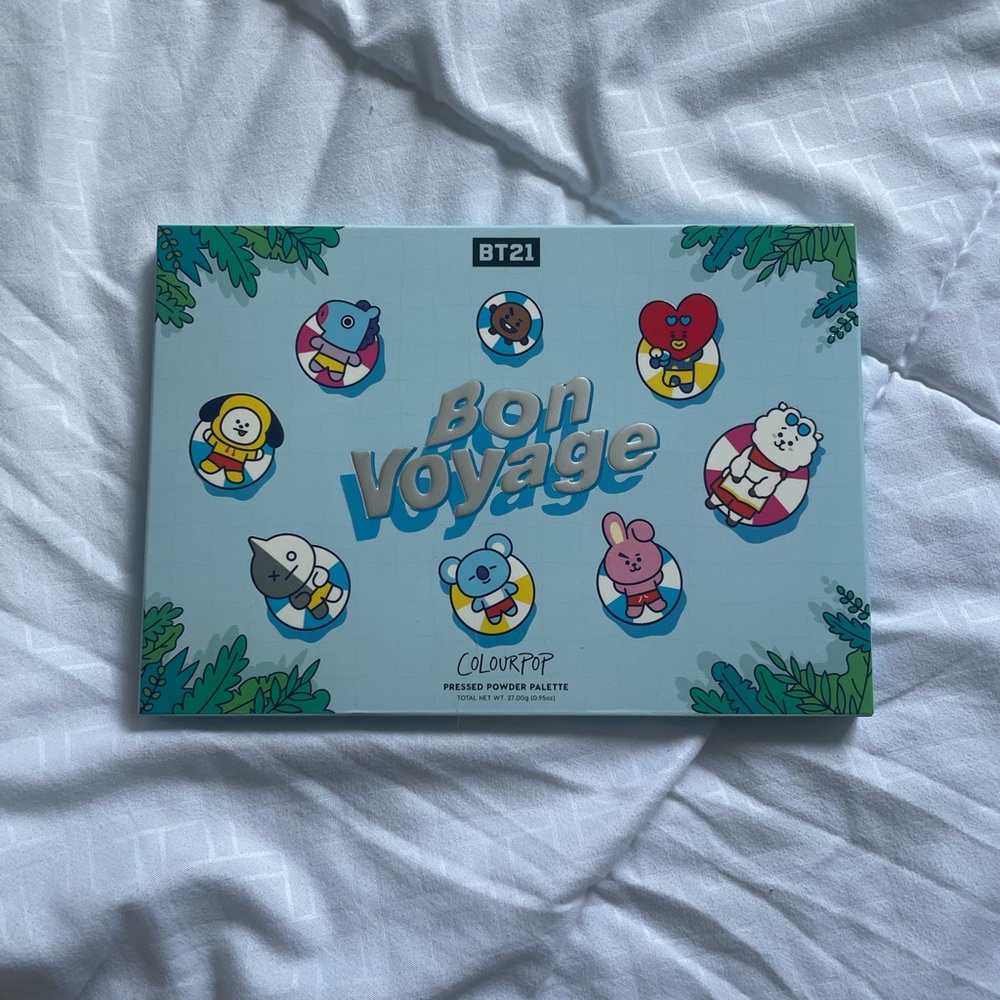 BT21 Colourpop Limited Edition Eyeshadow Palette